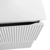Мебель для ванной комнаты BelBagno Uno 100 подвесная, 2 ящика, bianco opaco