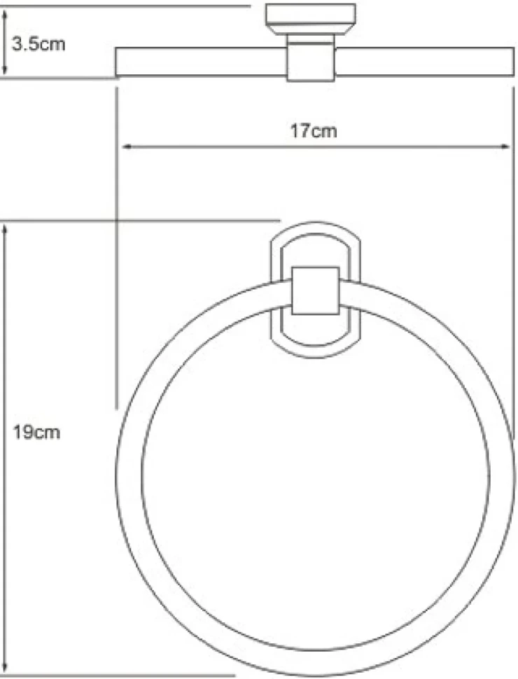 Полотенцедержатель Wasserkraft Oder K-3060