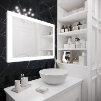 Зеркало Art&Max Soli 120х70 с подсветкой