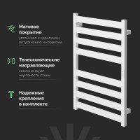Полотенцесушитель электрический EWRIKA Пенелопа G 80х50, белый