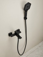 Смеситель для ванны с душем Haiba HB60726-7 черный