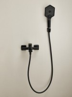 Смеситель для ванны с душем Haiba HB60726-7 черный