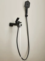 Смеситель для ванны с душем Haiba HB60726-7 черный