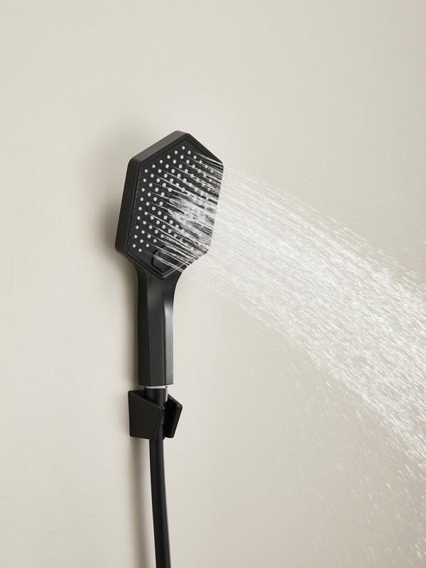 Смеситель для ванны с душем Haiba HB60726-7 черный