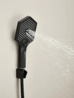 Смеситель для ванны с душем Haiba HB60726-7 черный