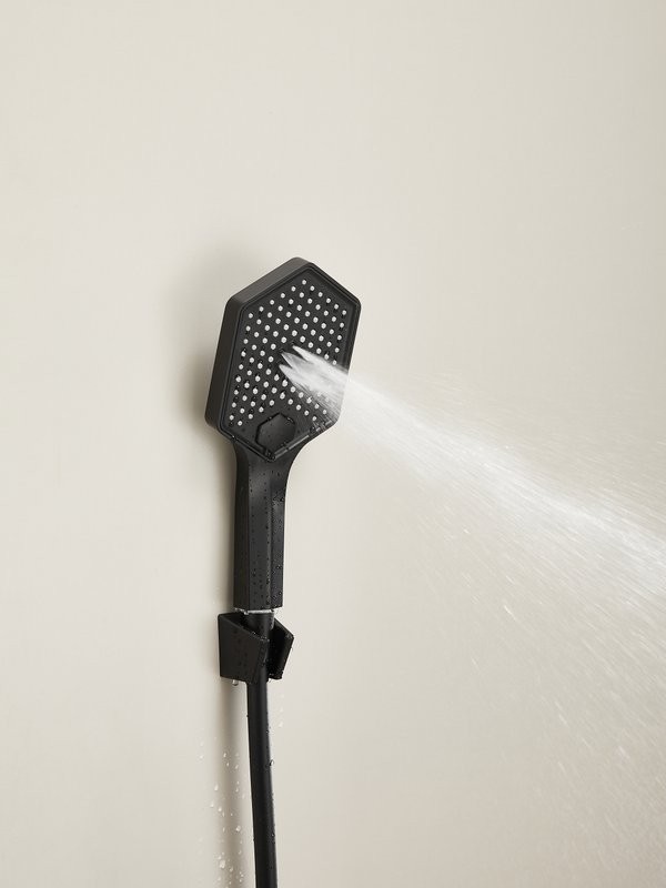 Смеситель для ванны с душем Haiba HB60726-7 черный