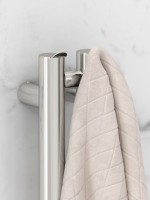 Полотенцесушитель электрический Сунержа Нюанс 4.0 00-0881-1253 120x10 см, подключение справа, скрытое подключение справа, без покрытия, I-образный