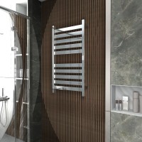 Полотенцесушитель электрический Bauedge Elite R 50х100, нержавеющая сталь полированная