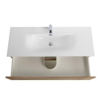Тумба под раковину BelBagno Marino-cer-n 120 подвесная, rovere bianco