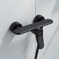 Смеситель для душа с лейкой Shevanik S4716H, черный