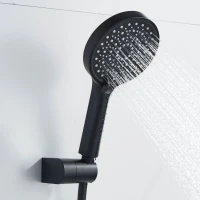 Смеситель для душа с лейкой Shevanik S4716H, черный Смеситель для душа с лейкой Shevanik S4716H, черный