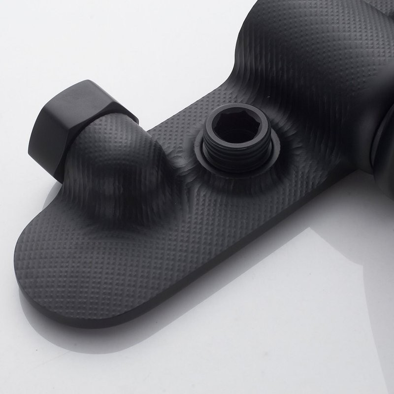 Смеситель для душа с лейкой Shevanik S4716H, черный