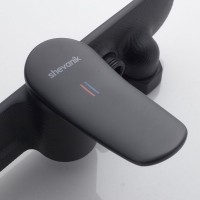 Смеситель для душа с лейкой Shevanik S4716H, черный