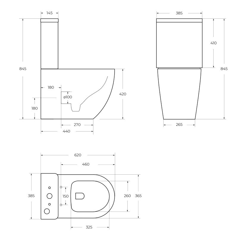 Унитаз-компакт напольный BelBagno Amanda BB051CPR BB089SC с микролифтом, безободковый, глянцевый белый