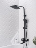 Душевая стойка РМС Sus125bl SUS125BL-009DK черная