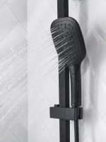 Душевая стойка РМС Sus125bl SUS125BL-009DK черная