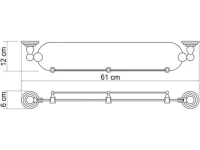 Полка Wasserkraft Ammer K-7044 Полка Wasserkraft Ammer K-7044