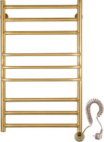 Полотенцесушитель электрический Secado Триест 4603777479138 105x55 см, подключение справа, бронза, лесенка, латунь