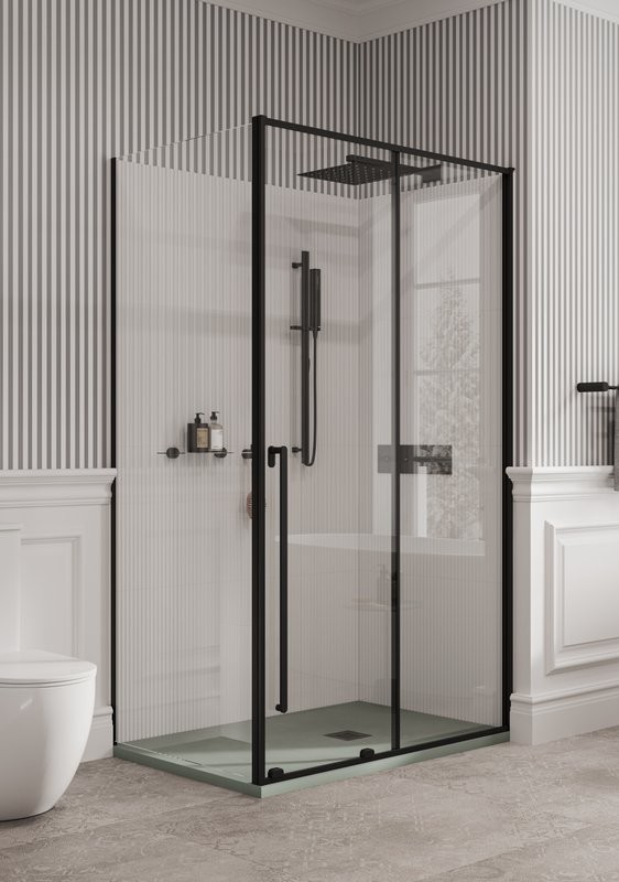 Термостатический смеситель встраиваемый Allen Brau Liberty 5.33003-31 С ВНУТРЕННЕЙ ЧАСТЬЮ, матовый черный