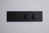 Термостатический смеситель встраиваемый Allen Brau Liberty 5.33003-31 С ВНУТРЕННЕЙ ЧАСТЬЮ, матовый черный