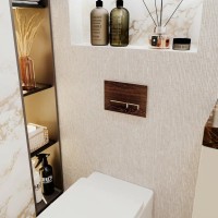 Кнопка смыва Lavinia Boho RelFix 3805005T венге