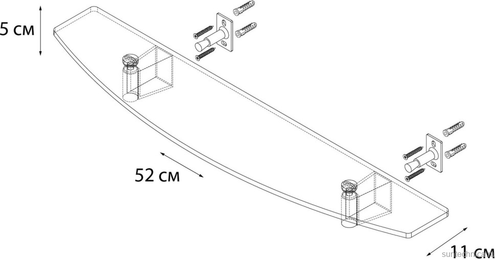 Полка Fixsen Trend FX-97803