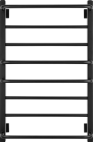 Полотенцесушитель электрический Secado Модена 2 85x55 см, подключение справа, матовый черный, лесенка