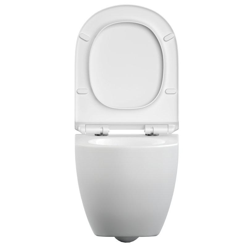 Унитаз подвесной Cersanit Brasko Vortex DPL EO slim 68915 безободковый, с микролифтом