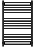 Полотенцесушитель водяной Сунержа Модус Pro 31-0450-8050 80x55 см, матовый черный, лесенка
