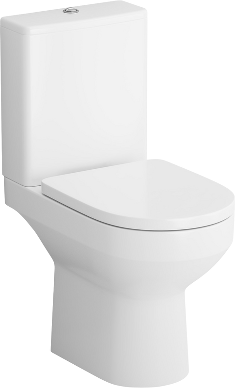Унитаз-компакт напольный AM.PM Spirit V2.0 C708600WH FlashClean с микролифтом