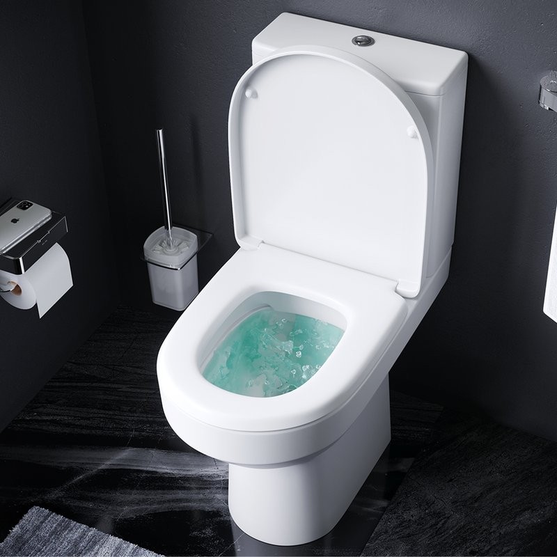 Унитаз-компакт напольный AM.PM Spirit V2.0 C708600WH FlashClean с микролифтом