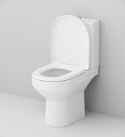 Унитаз-компакт напольный AM.PM Spirit V2.0 C708600WH FlashClean с микролифтом