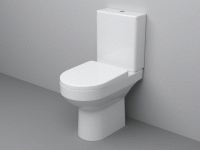 Унитаз-компакт напольный AM.PM Spirit V2.0 C708600WH FlashClean с микролифтом