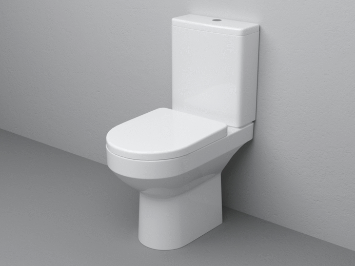 Унитаз-компакт напольный AM.PM Spirit V2.0 C708600WH FlashClean с микролифтом