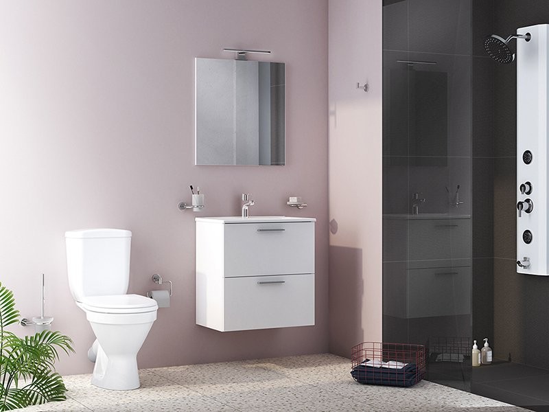 Унитаз-компакт напольный Norm Blanc 9837B099-7201 с микролифтом