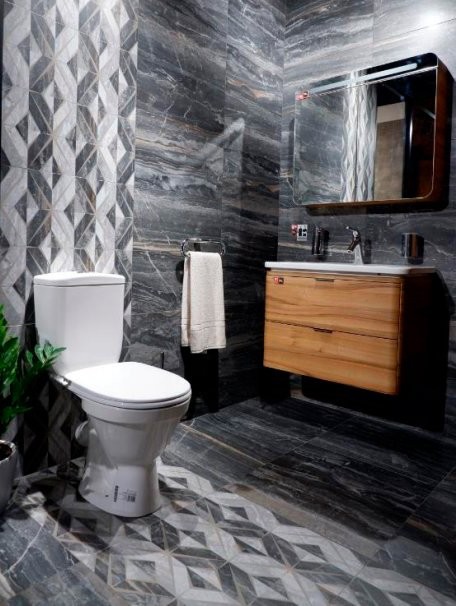 Унитаз-компакт напольный Norm Blanc 9837B099-7201 с микролифтом