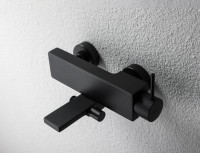 Смеситель для ванны с душем Bravat Arc F66061K-01A-ENG черный матовый