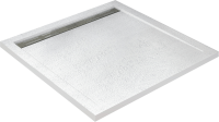 Поддон для душа Cezares TRAY-AS-A-90-30-W 90x90, с сифоном, белый