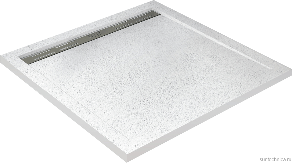 Поддон для душа Cezares TRAY-AS-A-90-30-W 90x90, с сифоном, белый