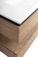 Мебель для ванной комнаты Cezares Slider 100 подвесная, 2 ящика, дуб тангент