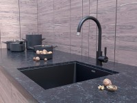 Смеситель для кухни Paulmark Holstein Ho212063-AN антрацит Смеситель для кухни Paulmark Holstein Ho212063-AN антрацит