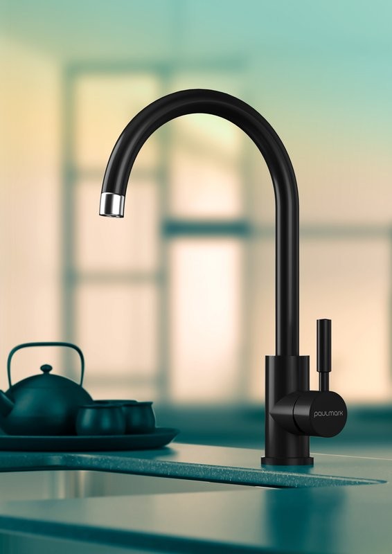 Смеситель для кухни Paulmark Holstein Ho212063-AN антрацит