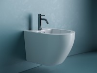 Биде подвесное Ceramicanova Uno CN11002 белое