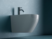 Биде подвесное Ceramicanova Uno CN11002 белое
