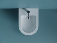 Биде подвесное Ceramicanova Uno CN11002 белое