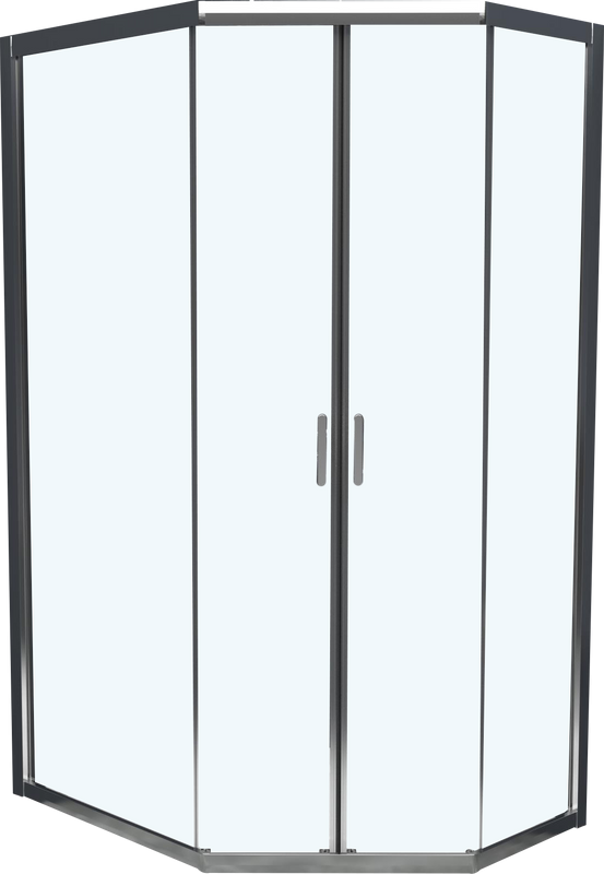 Душевой уголок BelBagno Uno 195 PH 2 100/80  C Cr стекло прозрачное