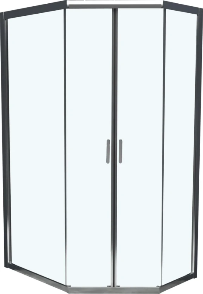 Душевой уголок BelBagno Uno 195 PH 2 100/80  C Cr стекло прозрачное