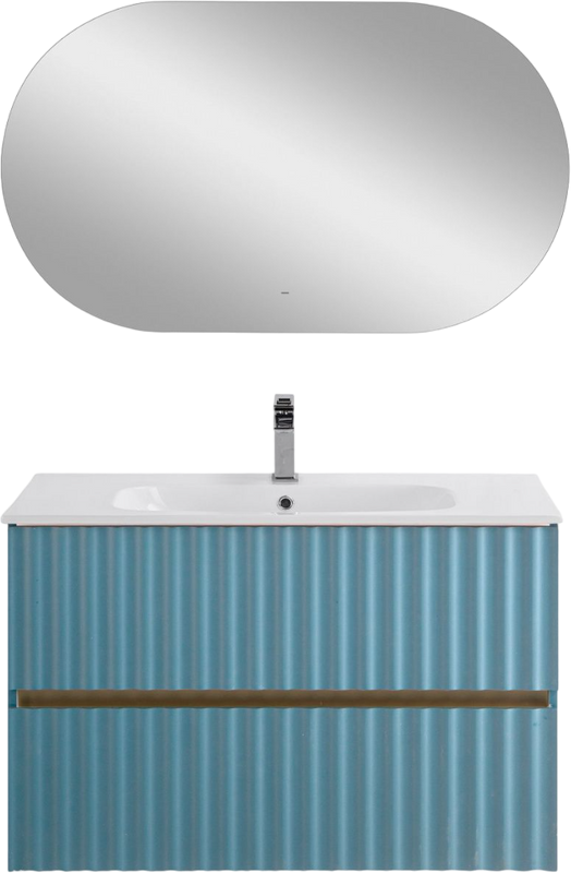 Мебель для ванной комнаты Art&Max Elegant 90 подвесная, ниагара