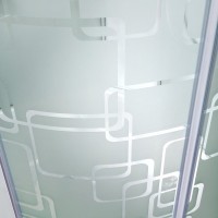 Душевая кабина DTO EM 4590 с высоким поддоном, с сиденьем