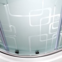Душевая кабина DTO EM 4590 с высоким поддоном, с сиденьем